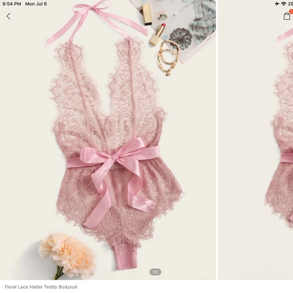 Lace Bodysuit Lingerie